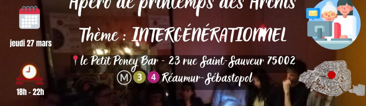 Apéro de Printemps des Archis