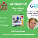 Webinaire 45' Chronotech #5 - Mix énergétique : quel impact pour les bâtiments neufs ?