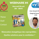 Webinaire 45' Chronotech : Rénovation énergétique en copropriété, quelles solutions pour la ventilation ?